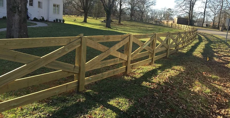 Fence installed by Bryan Fences